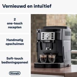 De’Longhi Magnifica S ECAM20.110.B - Volautomatische espressomachine - Handmatige melkopschuimer en uitneembare zetgroep - Zwart — thumbnail 3