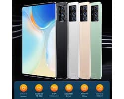 Nieuwe 2025 5G Global Versie Tablet 10.36 Inch Android MTK6797 12GB RAM 256GB ROM Bluetooth WiFi Netwerk 12000 mAh - Silver