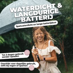 Denver Smartwatch Kinderen - Bellen/SMS/Whatsapp - Voor Android & iOS - Stappenteller - Slaapactiviteit - Hartslag, Bloeddrukmeter, Sportmodus - SWK120RO — thumbnail 3