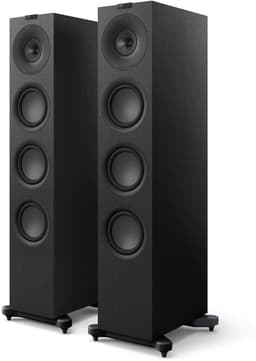 Kef Q11 Meta zwart Vloerstaande luidspreker, prijs per stuk, afname per paar — thumbnail 1