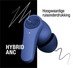 Fresh ’n Rebel Twins Rise - Draadloze Oordopjes met Noise Cancelling - Draadloos Opladen - 30 Uur Speelduur - True Blue — thumbnail 5