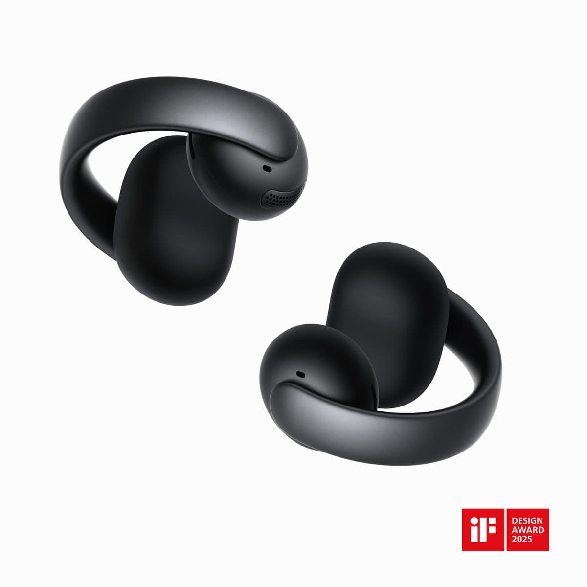 SOUNDCORE Aeroclip Open-ear Draadloze oordopjes Zwart — afbeelding 1