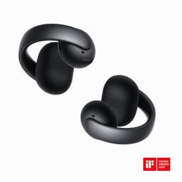 SOUNDCORE Aeroclip Open-ear Draadloze oordopjes Zwart — thumbnail 1