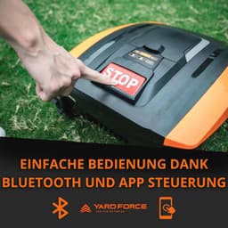Robotmaaier tot 260 m² met Bluetooth bediening en mulchsysteem — thumbnail 5