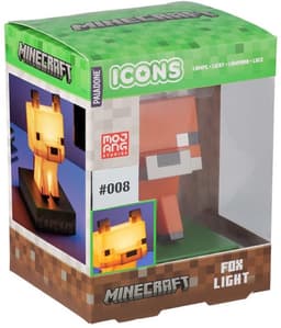 Minecraft Officieel Gelicentieerde Fox Vrijstaande Bureau Lamp, Gamingkamer Decoratie en Merchandise voor Jongens en Meisjes, Nachtlamp Cadeau‑accessoire voor Speelkamer en Slaapkamer – Paladone — thumbnail 2