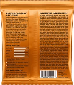 Ernie Ball EB-2222 snaren set elektrisch, nickel wound, hybrid slinky, 009-011-016-026-036-046 — thumbnail 2
