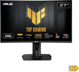 ASUS TUF Gaming VG27VQM - Full HD Curved Gaming Monitor - 240hz - 27 inch — thumbnail 3