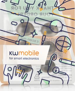 kwmobile 6x cover voor in-ear oortjes geschikt voor JBL Live Pro 2 TWS - Vervangende oordopjes in zwart — thumbnail 3