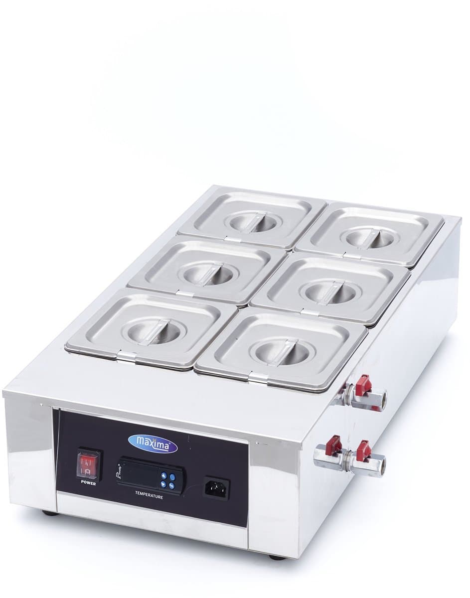 Chocoladesmelter - 6 x 1/6 GN 10 cm — afbeelding 1