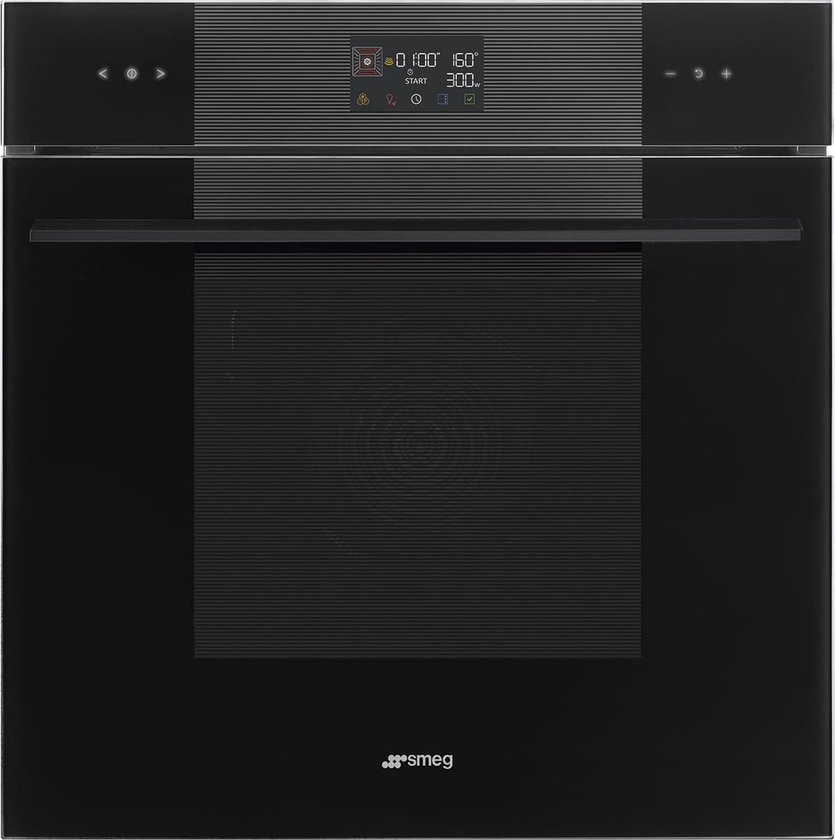 SMEG SO6102M2B3 Combi Magnetron Oven Inbouw 60 cm - 68 Liter - SpeedwaveXL - Zwart — afbeelding 1