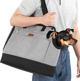Huisdierendrager voor Kleine Honden en Katten - Uitbreidbare Draagtas met Warmte Kussen — thumbnail 1