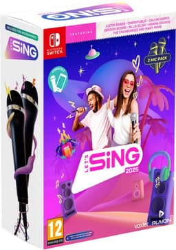 Let's Sing 2025 + 2 Microfoons - International Edition - Nintendo Switch — thumbnail 1