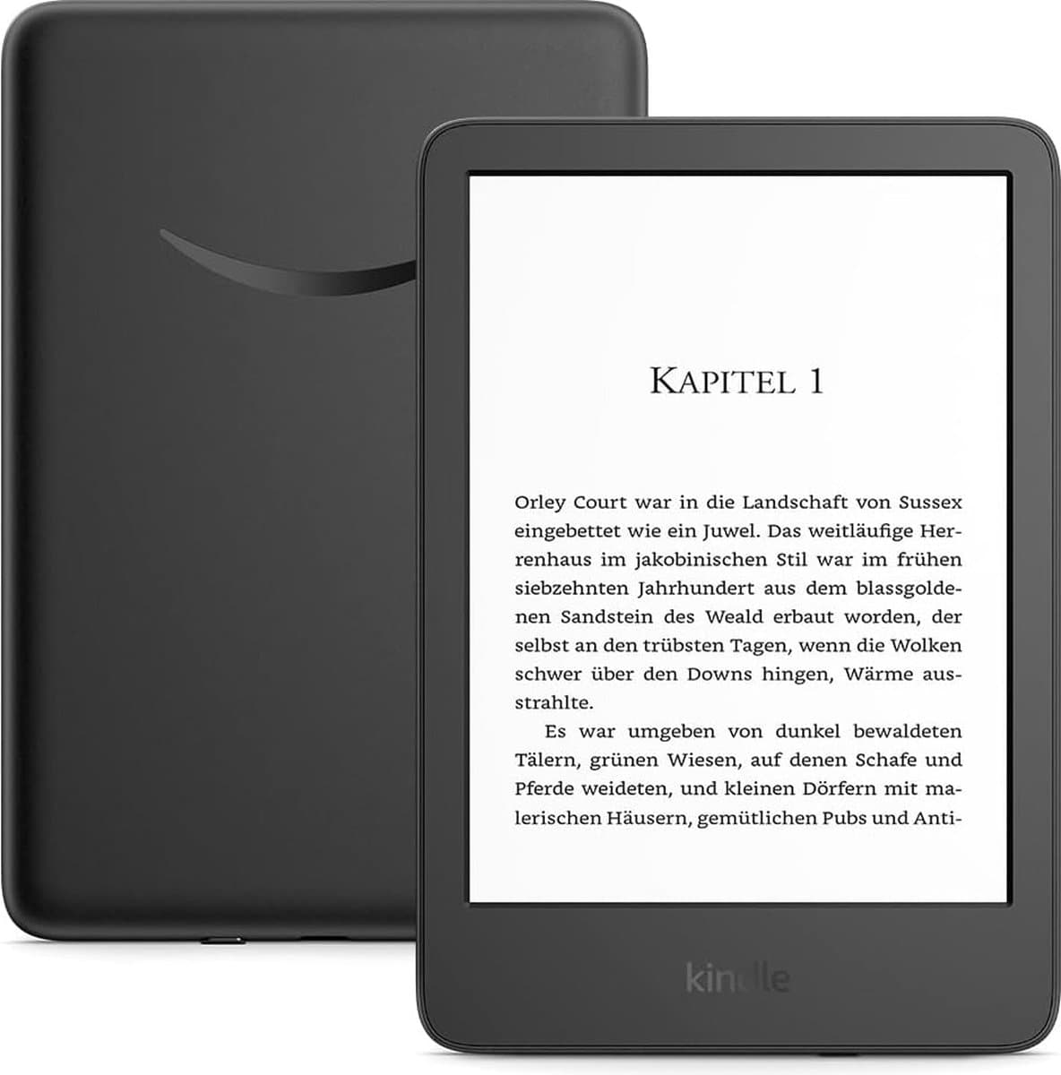 Kibus E-reader - 6inch - 16GB - E-book - Touch - Hoge Resolutie - USB-C - Lichtgewicht - ereader - e reader — afbeelding 1