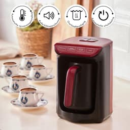 Turkse Koffiezetapparaat - Koffiezet Apparaat Voor Turkse Koffie – Koffiemachine Met Stijlvol Ontwerp – Koffiepot – Makkelijk Te Reinigen – Veel Schuim — thumbnail 4