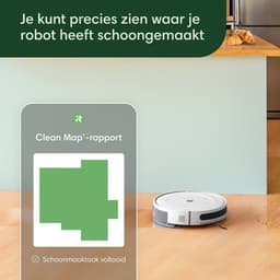 iRobot Roomba Combo® Essential Robotstofzuiger met Dweilfunctie - Wit - Y0112 — thumbnail 4
