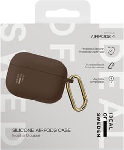 iDeal of Sweden Silicone Case voor de Apple AirPods 5 / 4 - Mocha Mousse — thumbnail 3