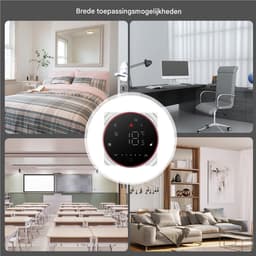 Slimme WiFi Thermostaat – 5A – Tuya App – Weekprogramma – Voor Vloerverwarming — thumbnail 5