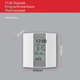 Warmara Thermostaat voor cv - CV Thermostaat - Slimme Thermostaat - Wit - 25cm x 78cm x 83cm — thumbnail 2