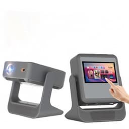 Beamer Touchscreen Smart - 1200 ANSI Lumen Full HD 1080p - 7 Inch Scherm Draagbaar - Wifi 6 Bluetooth - Voor Thuisbioscoop Gaming Zakelijk — thumbnail 1