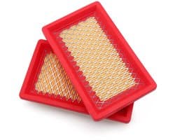 Set van 2 Luchtfilters voor Grasmaaier, Vervangingsonderdelen