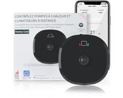 WiFi-thermostaat, intelligente draadloze controller voor warmtepomp en airconditioner, compatibel met,, energie-efficiënt