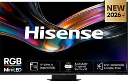 HISENSE 75UR9S - Ultra HD 4K - Mini-led-tv - 75 inch - 2026 — thumbnail 1