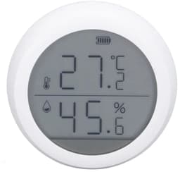 Slimme temperatuur- en vochtigheidssensor, schakelbaar tussen Celsius en Fahrenheit, geschikt voor Alexa, Google Home, Tuya Smart en Smart Life, meetbereik van -10 tot 50 graden Celsius. — thumbnail 2