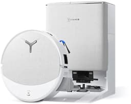 Ecovacs- Deebot T90 PRO Omni Wit EU - Robotstofzuiger - 30.000Pa - Charge PowerBoost - OZMO Roller 3.0 - ZeroTangle 4.0 - reiniging met warm water bij 75 °C - IA YIKO agent - automatisch legen — thumbnail 1