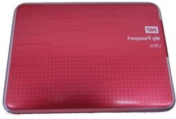 Externe harde schijf - 1TB USB 3.0 - Rood, draagbare opslag — thumbnail 1