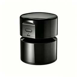 Mini tafelstofzuiger USB oplaadbaar, 360° draaibaar, 120 minuten gebruiksduur met automatische uitschakeling, compacte bureaustofzuiger voor school kantoor thuis, zwart — thumbnail 1