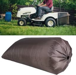 Tractor Bladzak - Grasopvangzak Gazon - Tuinonderhoud - Grote Capaciteit - 244 x 142 cm - Koffie — thumbnail 3