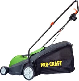 Elektrische Grasmaaier - Duwmaaier Gazonmaaier - Gazon Onderhouden - Krachtige 1800W Motor - 34 cm Maaibreedte - Grijs — thumbnail 2