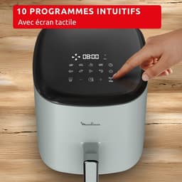 Heteluchtfriteuse - Airfryer Frituurpan - Gezond Koken - 5 Liter Capaciteit - 5 L - Eucalyptus — thumbnail 2