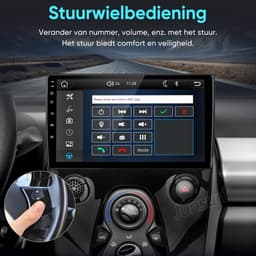 Cestovet Autoradio - Geschikt Voor Toyota Aygo / Citroen C1 / Peugeot 108 - Apple Carplay & Android Auto - Bluetooth & Wifi - LINUX System -achteruitkijkcamera — thumbnail 5