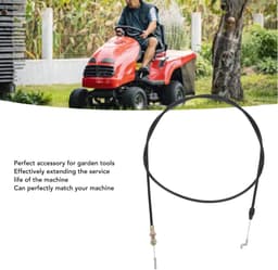 SnelShoppen - Vervangingskabel voor Grasmaaier, Duurzaam, ABS, Aluminium, Staal, Voor 7460935A, 7460935, 9460935A, Tuin, Grasmaaier Accessoire — thumbnail 2