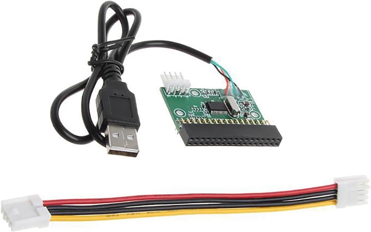 Floppy Disk Reader - Externe Schijfstation Adapter - Data Overzetten - Plug and Play - 144 MB - Meerkleurig — afbeelding 1