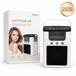 Mobiele Airco Zonder Afvoer - Mobiele Airco Zonder Slang - Compact En Zuinig - Ideaal Voor Koeling In Slaapkamers Of Kleine Kantoren — thumbnail 1