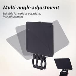 2 stuks telefoonzonneschermhoes, antireflectie en antireflectie, verstelbaar autotelefoonscherm tegen de zon met clips, universeel, geschikt voor alle smartphones — thumbnail 2