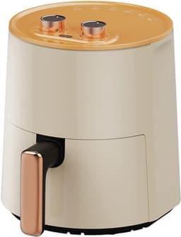 Airfryer Zonder Olie - Elektrische Friteuse - Gezond Frituren - Power-Off Geheugenfunctie - 5L Capaciteit - Wit — thumbnail 1