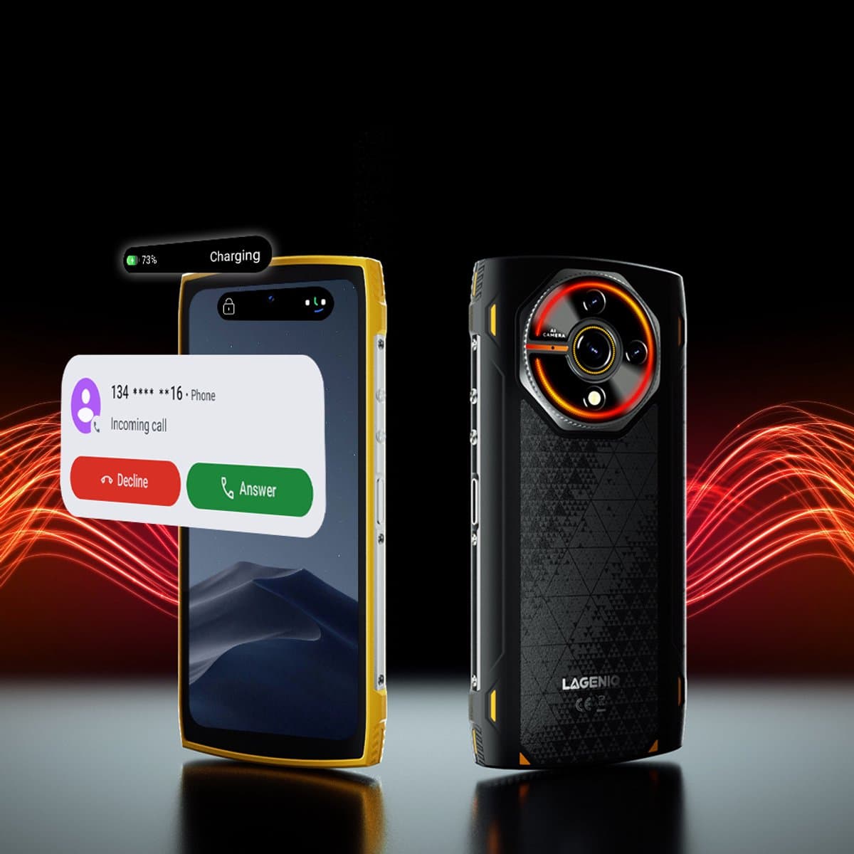 Lagenio Panther 2 12GB/ 128GB Black — afbeelding 1