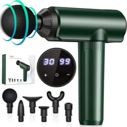 Massage Gun – 30 Snelheden – 6 Massagekoppen – USB-C – 2600mAh – Stil <45 dB – Tot 8 Uur Gebruiksduur — thumbnail 1