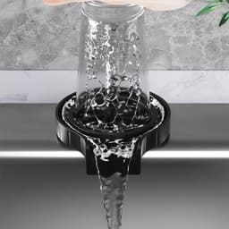 Bekerwasmachine - Glasspoeler Kraan - Snel Glazen Wassen - Automatische Reiniging - Aanrechtmodel - Zilver — thumbnail 5