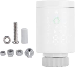 Radiator Aandrijving - Thermostaatventiel Slim - Energie Besparen - App Bediening - 9 x 5.2 x 3.8 cm - Wit — thumbnail 1