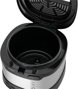 Friteuse - Compact Frituur - Lekker Frituren - Opklapbare Handgreep - 1 kg Capaciteit - Zwart RVS — thumbnail 3