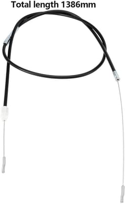Dailygoods- Koppelingskabel vervangend onderdeel G339XY9000 - Aandrijvingskabel - 1386 mm - Compatibel met Cobra MX460SPH - MX484SPCE - MX534SPCE - Schokbestendig - Aandrijfkabel — thumbnail 2