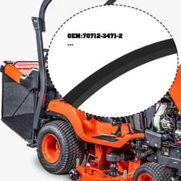 Deckmaaierriem Vervanging 70712-3471-2 - Compatibel met Kubota G3HST - 100 cm Zijafvoer - Rubber Materiaal - Eenvoudig te Installeren - Hoge Betrouwbaarheid - Grasmaaierriem — thumbnail 3