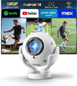 Magcubic Mini-videoprojector, 1080p, natief, 4K, ondersteuning, 400 ANSI - ShopVlot — thumbnail 1