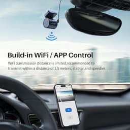 Dashcam - Compacte Autocamera - Transparant Scherm - Uitstekend Nachtzicht - Voor Auto's — thumbnail 3
