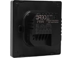 Slimme Temperatuurregelaar - Slimme Thermostaat - Verwarming Regelen - Nauwkeurige Controle - LCD Display - Zwart
