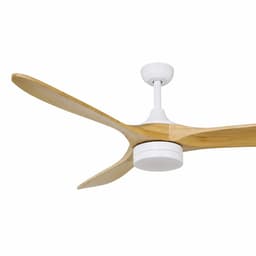 CristalRecord - Plafondventilator Nine big Ø 152 cm hout wit — thumbnail 2